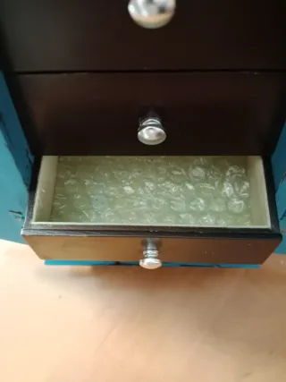 Armario Joyero Vintage Madera