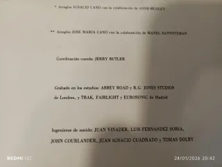 Vinilo Mecano - Descanso Dominical