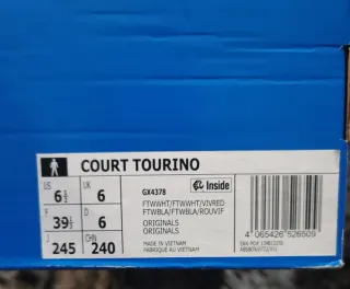 Zapatillas Adidas Blancas y Rojas