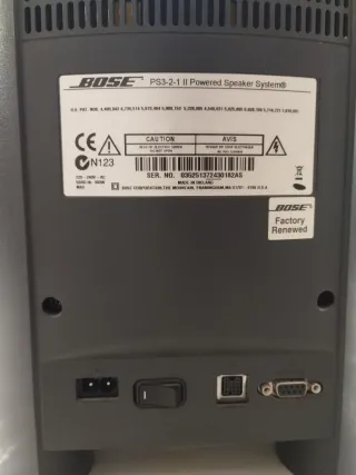 Sistema de Sonido Bose 3.2.1 GS Serie II