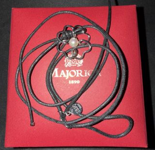 Conjunto Majorica: Colgante, Pulsera y Pendientes.