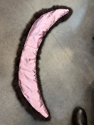 Collo di pelliccia marrone