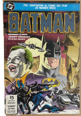 Cómic Batman – Adaptación oficial película 1989