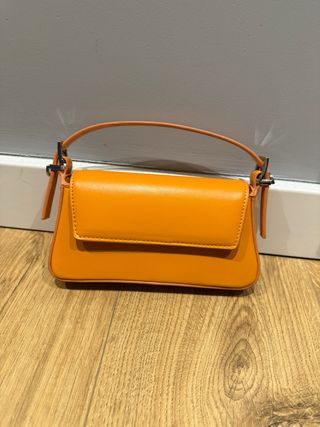 Bolso de mano naranja