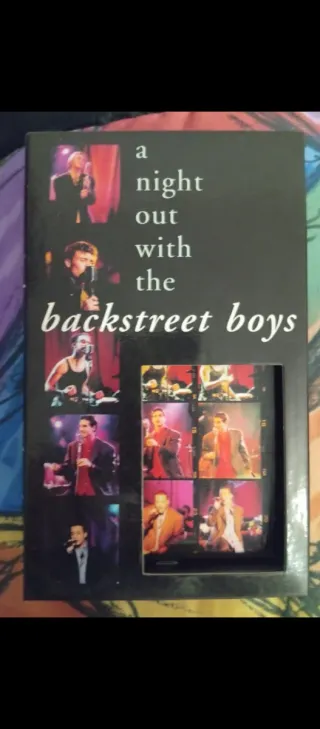 VHS Backstreet Boys - Una serata con