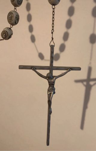Corona Rosario da Parete Croce Gesù