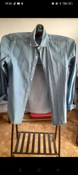 Lote Ropa Vaquera: 3 Pantalones, Blusa y Cazadora