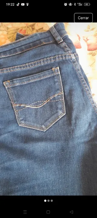 Lote Ropa Vaquera: 3 Pantalones, Blusa y Cazadora