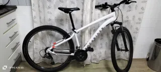 Bicicleta Rockrider Travesía 50 Blanca
