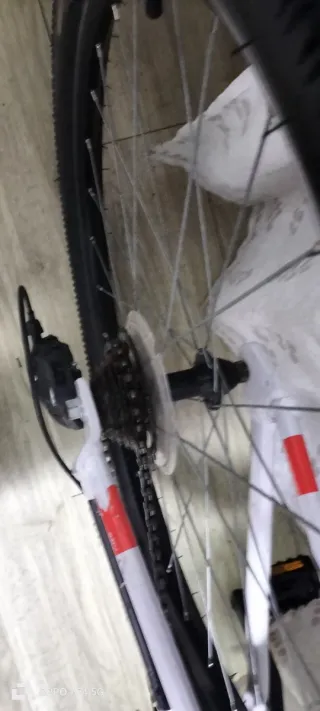 Bicicleta Rockrider Travesía 50 Blanca