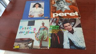 Tocadiscos Bettor con altavoces con 32 vinilos