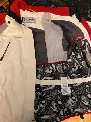 Chaqueta Columbia Mujer Invierno Nieve