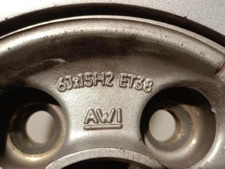 5420922 1j0601025b llanta volkswagen golf iv (1j1)