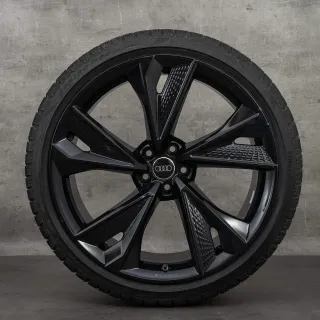 Llantas Audi RS6 22” Negro Brillante