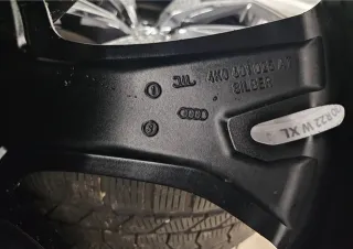 Llantas Audi RS6 22” Negro Brillante