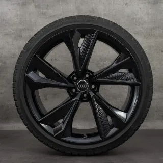 Llantas Audi RS6 22” Negro Brillante
