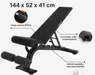 Banco de musculación.
