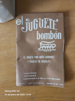 Antiguo Juguete Paya El Juguete Bombon