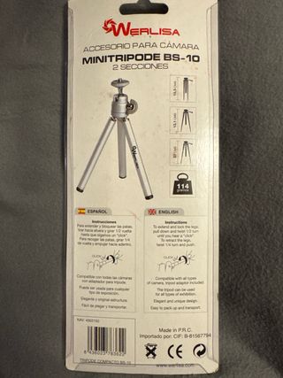 Mini trípode Werlisa BS-10