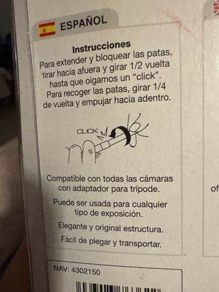 Mini trípode Werlisa BS-10