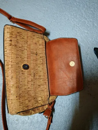 Borsa tracolla in sughero fantasia