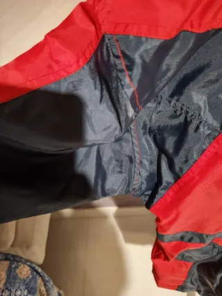 Giubbotto Vintage Umbro Ajax Rosso Nero