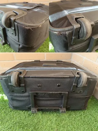 Maletín Vagg con ruedas negro