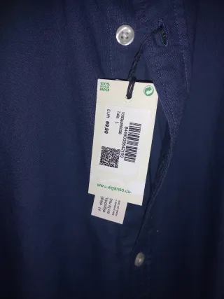 Camisa azul El Ganso talla L
