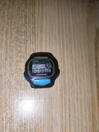 Reloj Casio Digital Negro y Azul