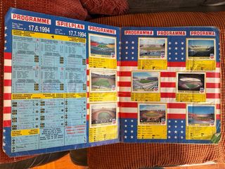 Album Cromos Futbol USA 94 Panini