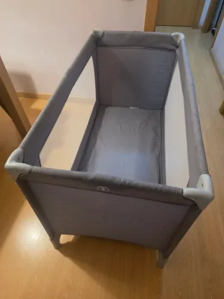 Cuna de viaje plegable + colchon