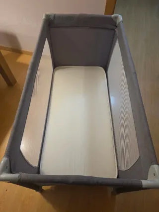 Cuna de viaje plegable + colchon