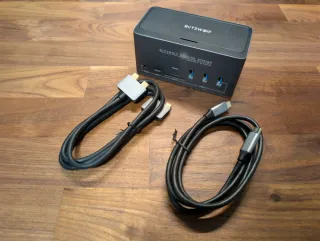 BlitzWolf BW-TH13 Docking Station Gris/Negro