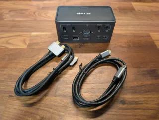 BlitzWolf BW-TH13 Docking Station Gris/Negro