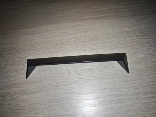 Tiradores Acero Negro Mate