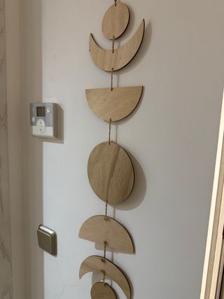 Adorno de pared fases de la luna
