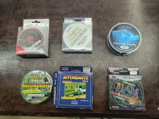 Filo da pesca Team Daiwa Super Soft 0.14mm e altri