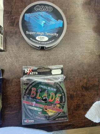 Filo da pesca Team Daiwa Super Soft 0.14mm e altri