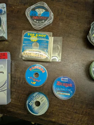 Filo da pesca Team Daiwa Super Soft 0.14mm e altri