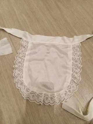 Disfraz Muñeca Azul y Blanco