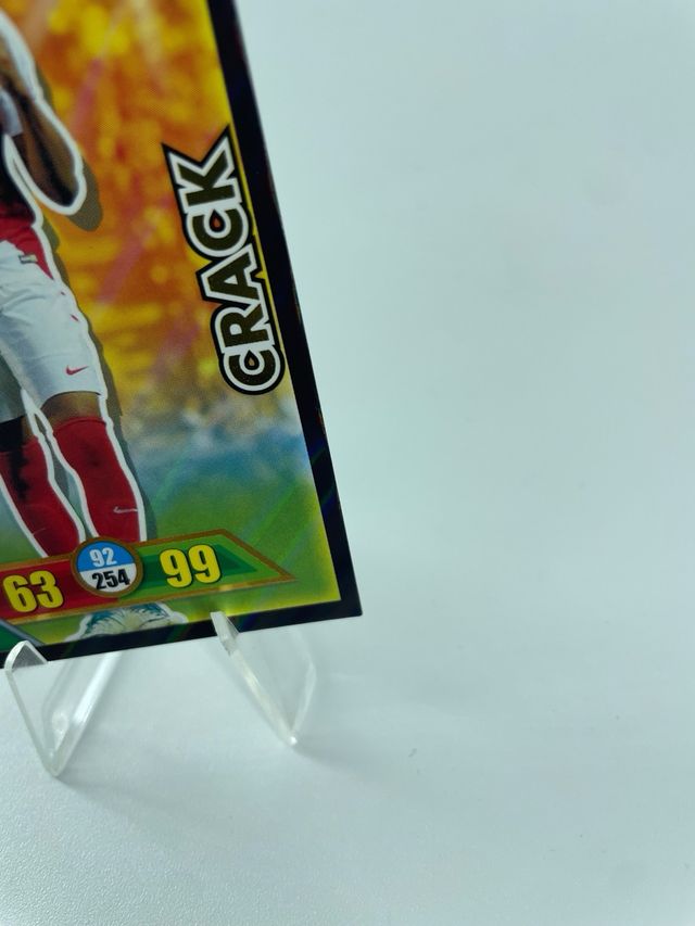 Carte Rookie Kylian Mbappé Panini Adrenalyn XL 2017 - #455 Graded 8 - Monaco - Crack