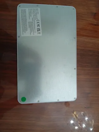 Teclado Inalámbrico Azul y Blanco