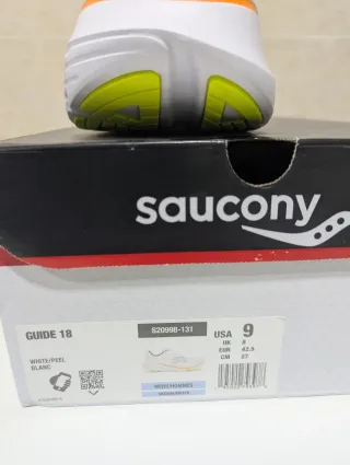 Saucony Guide 18 Talla 42.5 Nuevas
