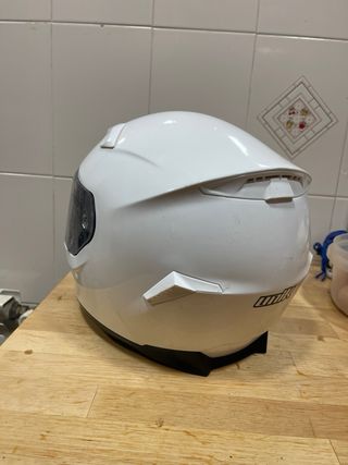 Casco Moto Integral Blanco UNIK XS