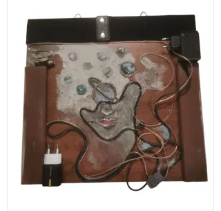 Quadro design retrò Industrial decorazione legno