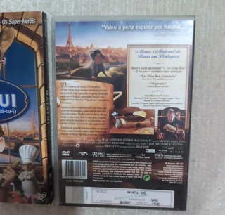 DVD Ratatui Disney Pixar (Português)