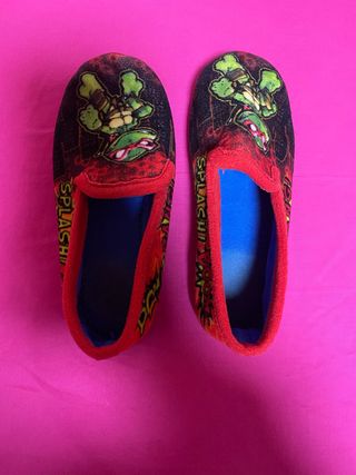 Zapatillas Casa Tortugas Ninja Niños