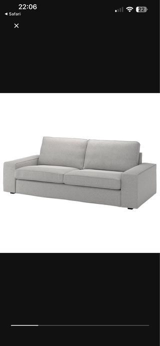 Sofá Kivik 3 plazas Ikea