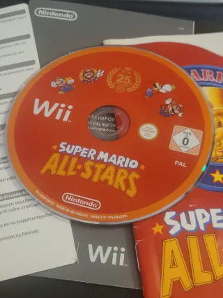 Nintendo Wii Super Mario All-Stars + Mario History