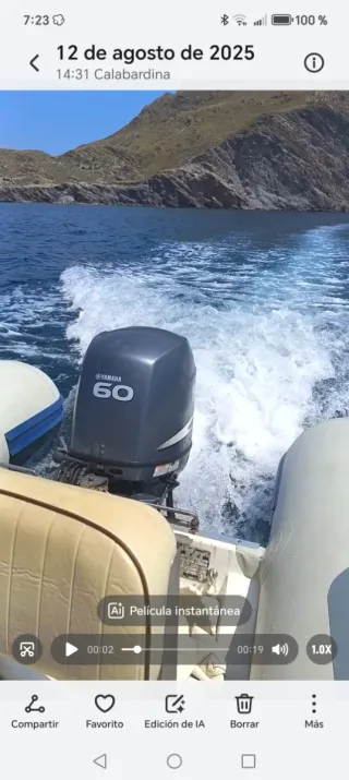 Motor Yamaha F60CET 60CV Fuera Borda